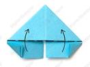 оригами лебедь 8